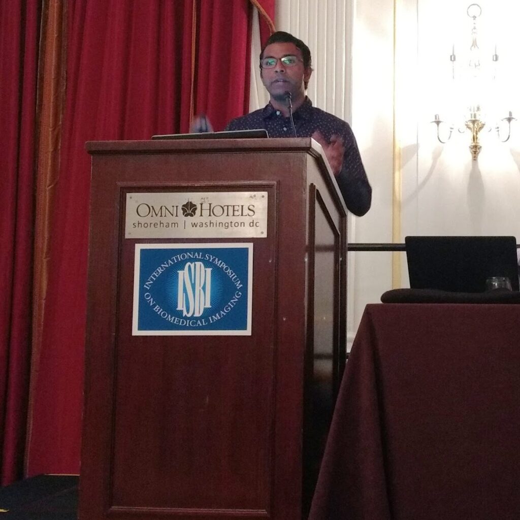 IEEE ISBI 2018 logo.