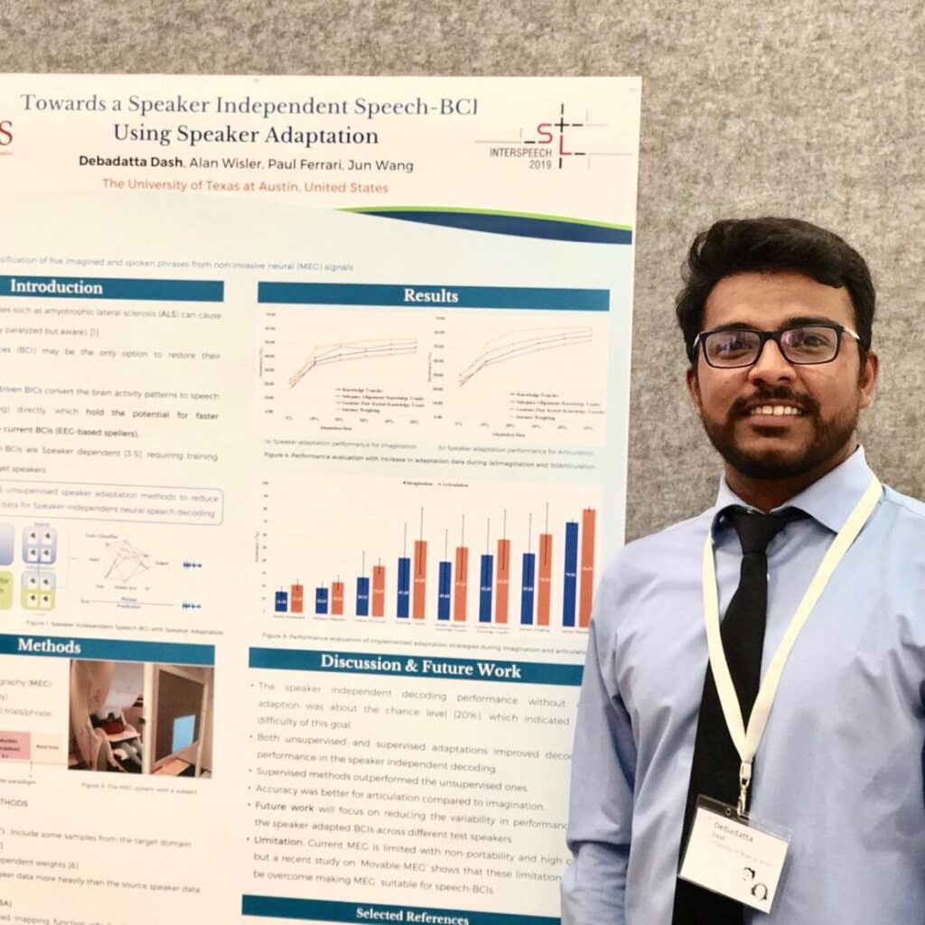 Interspeech 2019 conference logo.