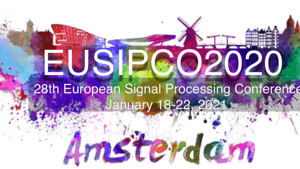 EUSIPCO 2020 conference logo.