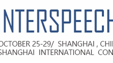 Interspeech 2020 conference logo.