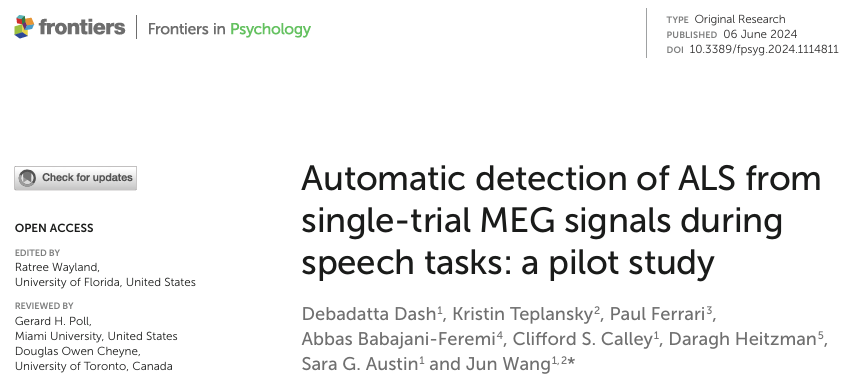 Frontiers in Neuroscience Research Article.